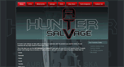 Desktop Screenshot of huntercyclesalvage.com